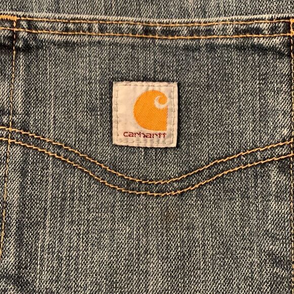 Men’s Carhartt Jeans Loose Fit Comfortable Like New Condition 42 x 32 - Picture 2 of 7